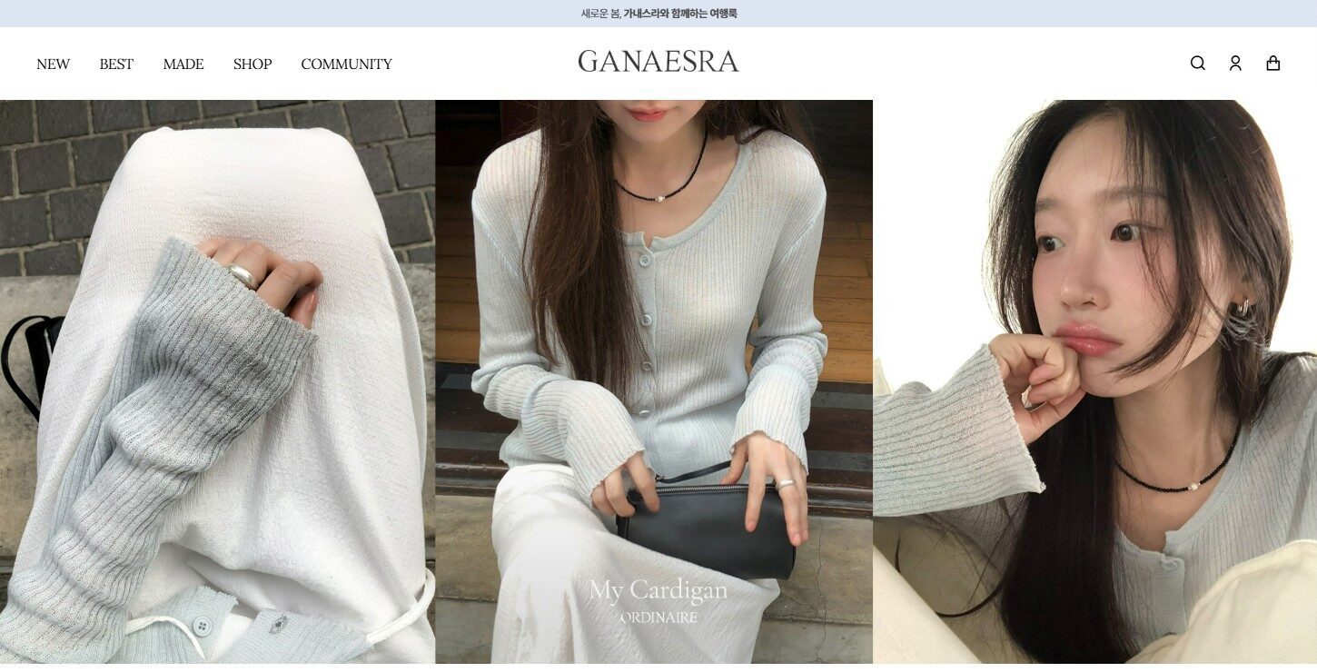 How to Purchase and Receive Products from the K-Fashion Online Store, Ganaesra 2 ganaesra